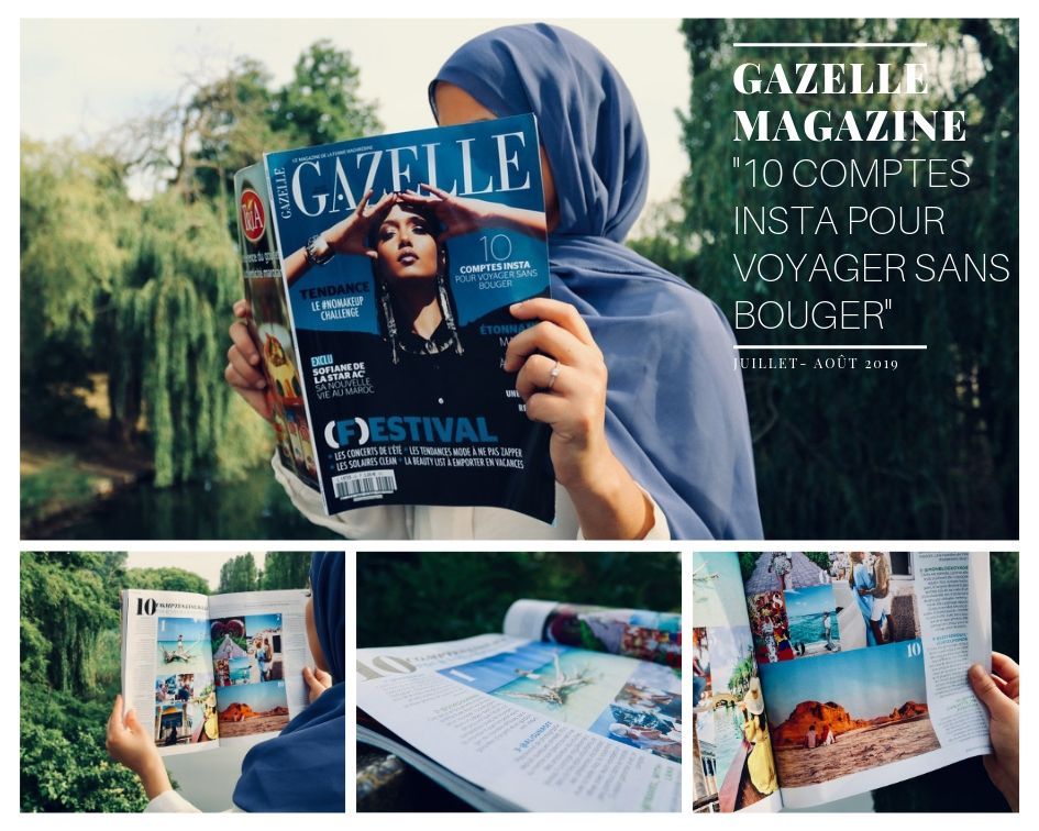 QDH apparaît dans le magazine Gazelle Mag 